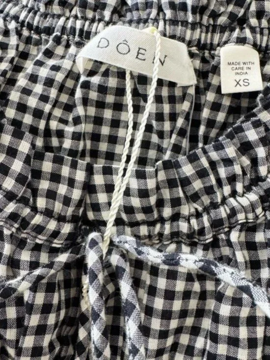 Doen Emmaretta Dress in La Maddalena Gingham Size XS NWT - Picture 8 of 9